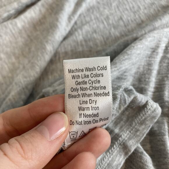 Coldwater Creek Women's Gray Open Front Cardigan Size 1X Soft Indian Cotton - Picture 7 of 11